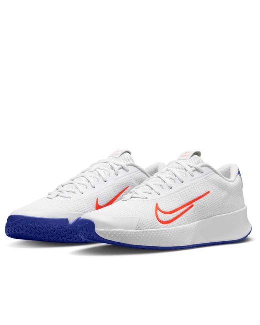 Nike White Court Vapor Lite 2 Hyper Royal Crimson' for men