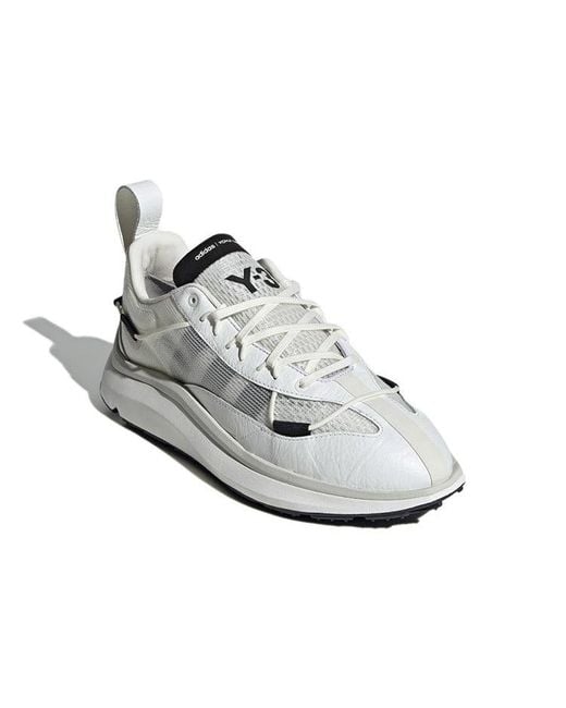 Adidas White Y-3 Shiku Run 'Core Orbit' for men