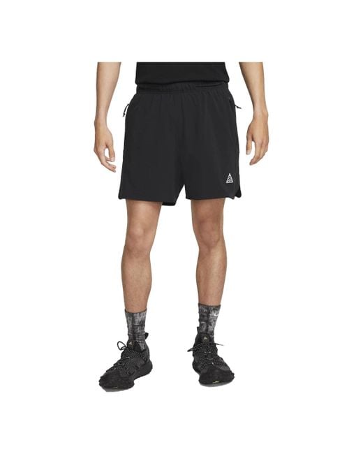 Nike Black Acg Dri-Fit New Sands Shorts 'Core' for men