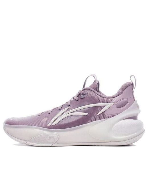 Li-ning Purple Yushuai 17 Low for men