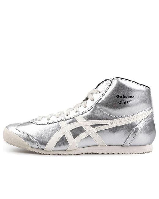 Onitsuka Tiger White Mexico Mid Runner for men
