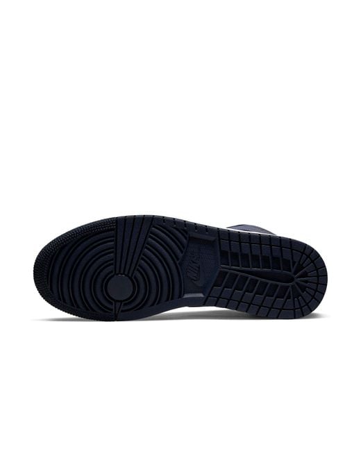 Nike Blue 1 Mid 'Sanded' for men