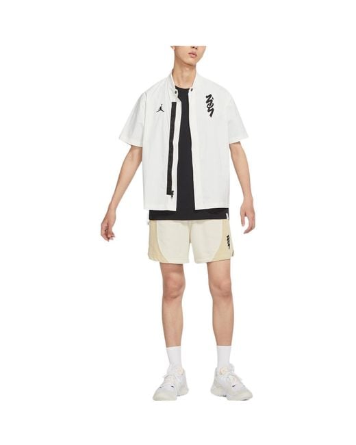 Nike White Fw22 Logo Zion Shirt for men