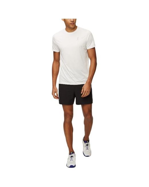 On Shoes Black Essential Shorts for men