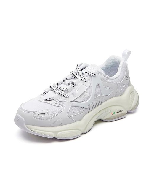 Fila White (Wmns) Fila Rjv Low Running Shoes Gs