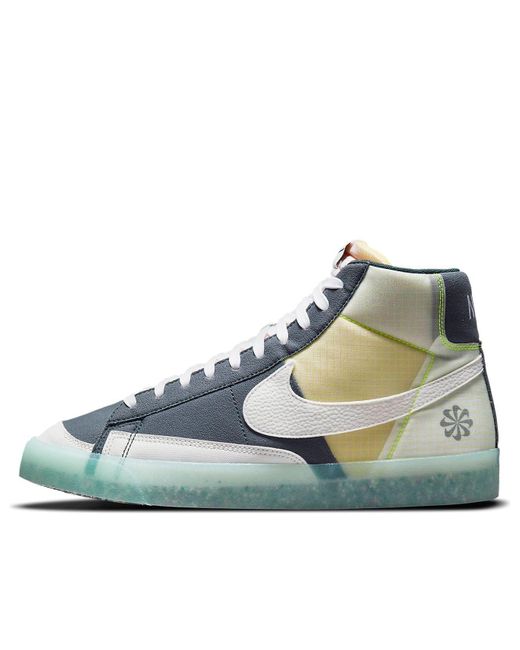Nike Blue Blazer Mid '77 'Move To Zero for men