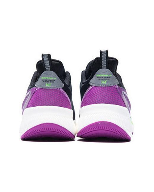 361 Degrees Blue Qu!K Lite Lightweight Breathable Running Shoes for men