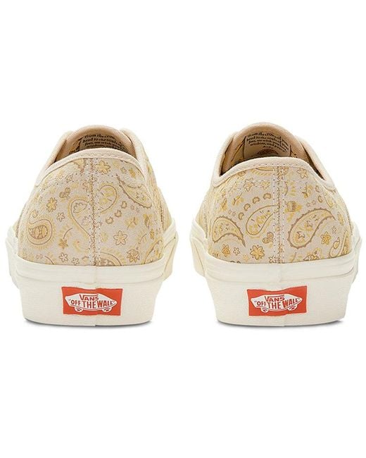 Vans Natural Anderson .Paak X Authentic 'Sand Paisley' for men
