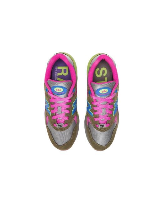 New Balance Blue X Stray Rats 580 Tribute To 2007 'Dark Moss' for men