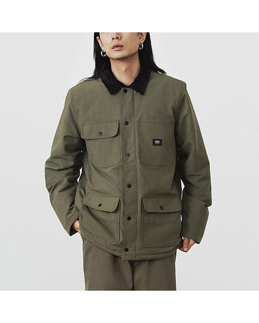 Vans Green Drill Chore Coat for men