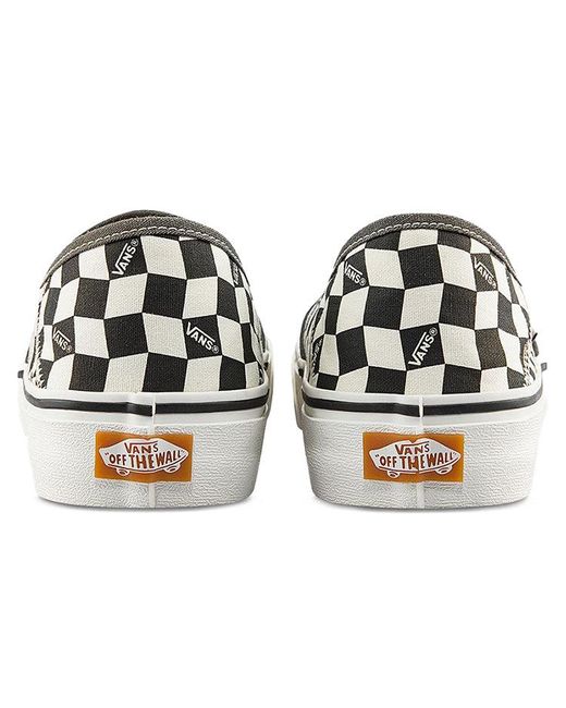 Vans White Slip-On Vr3 Sf Low Tops Casual Skateboarding Shoes for men
