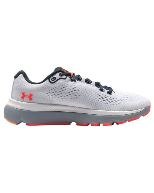 Under Armour White Hovr Infinite 4 for men