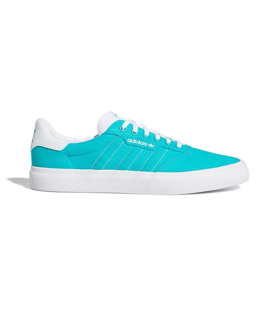 Adidas Blue Originals 3Mc Vulc Retro Low Top Casual Skate Shoes Mint for men