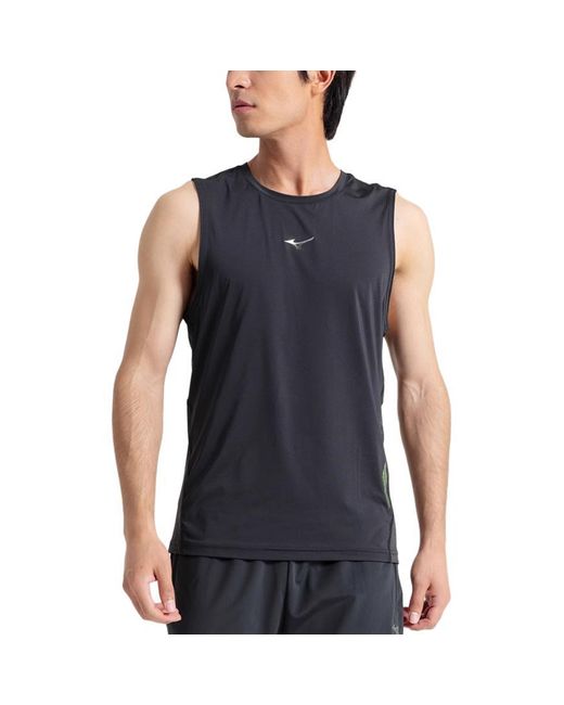 Mizuno Black Breathable Vest for men
