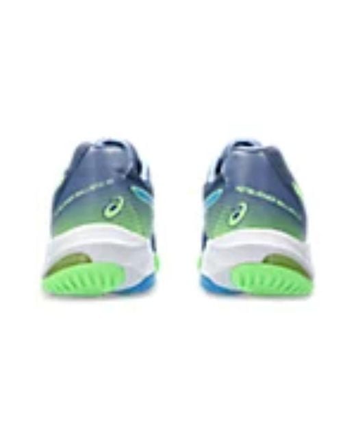 Asics Blue Netburner Ballistic Ff 3 'Denim Lime' for men