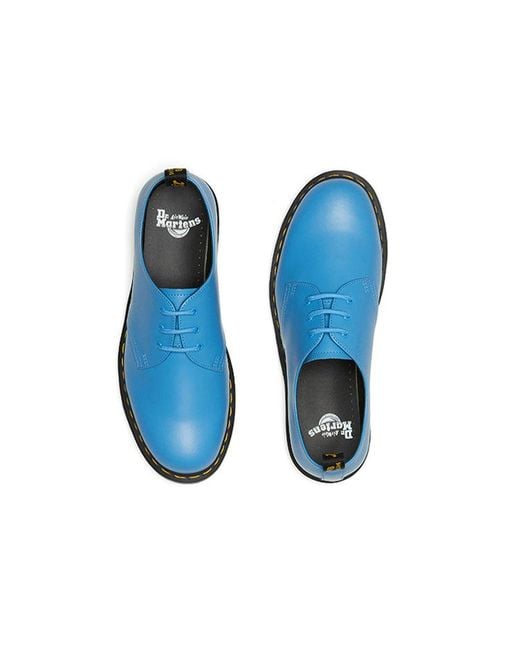 Dr. Martens Blue 1461 Iced Smooth Leather Oxford for men