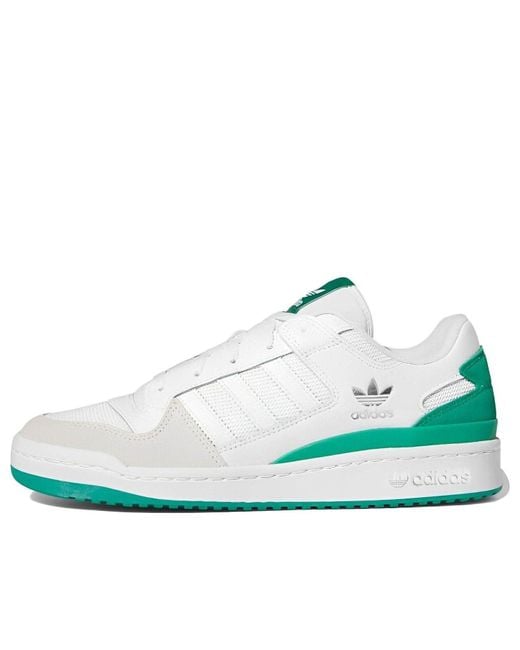 Adidas White Originals Forum Low Classic Shoes 'Court' for men