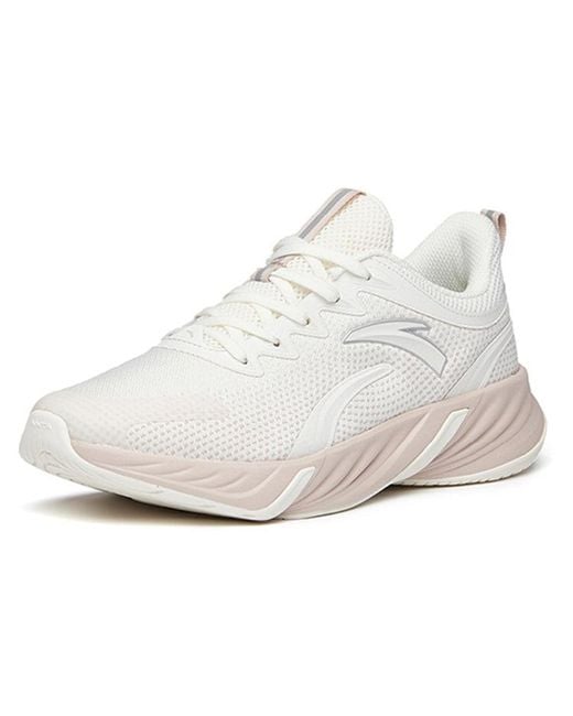 Anta White (Wmns) Running Series Low 'Lightweight Shock Absorption