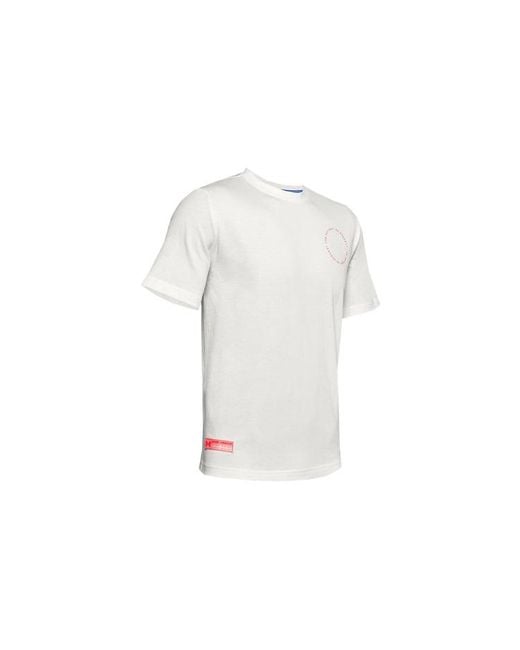 Under Armour White Summit Graphic T-Shirt for men
