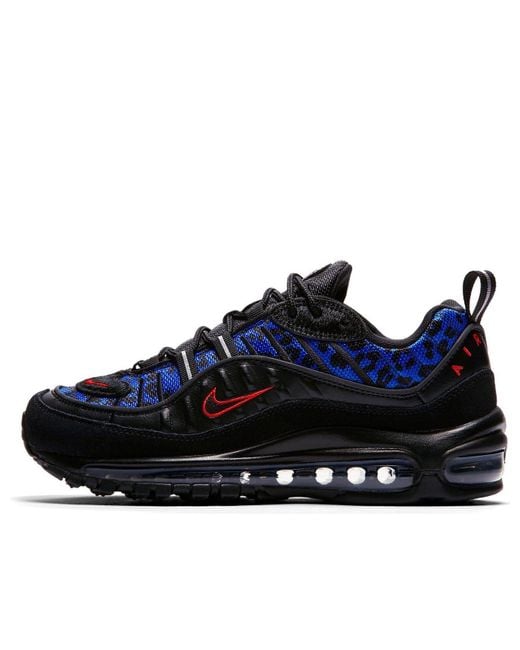 Nike Blue (Wmns) Air Max 98 Premium 'Leopard Pack'