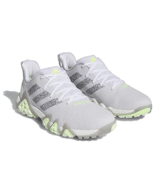 Adidas White Codechaos 22 Lucid Lemon' for men