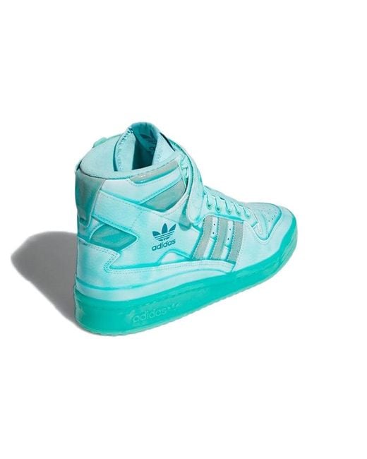 Adidas Blue Jeremy Scott X Forum High 'Dipped for men