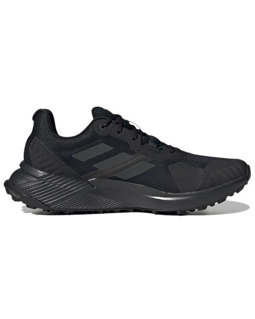 Adidas Mens Terrex Soulstride R.rdy Running Sneakers Shoes_delete - Black, Black, 12 for men