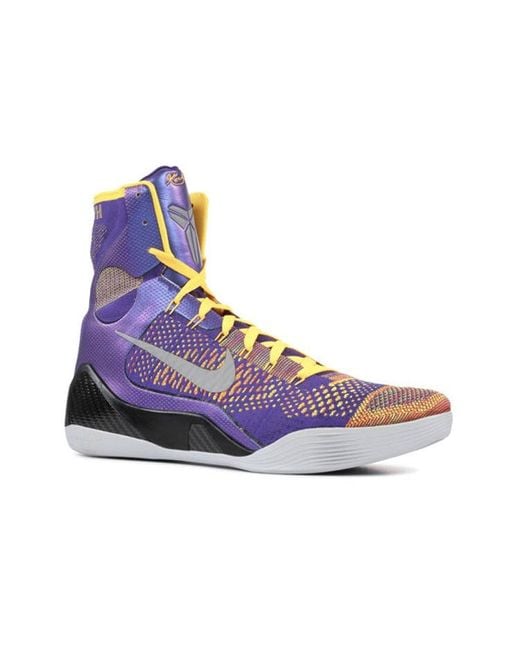 Nike Purple Kobe 9 Elite 'Team' for men