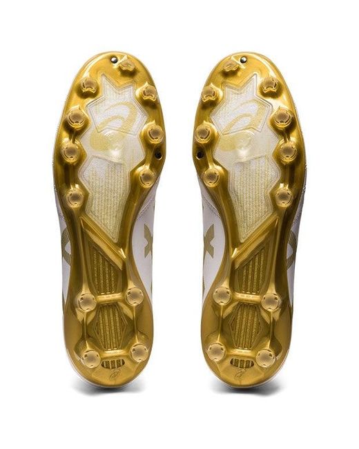 Asics White Ds Light X-Fly Pro Soccer Shoes for men