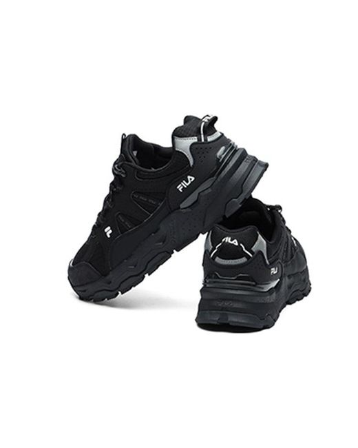 Fila Black Trek 1S Low-Top Sports Shoes for men