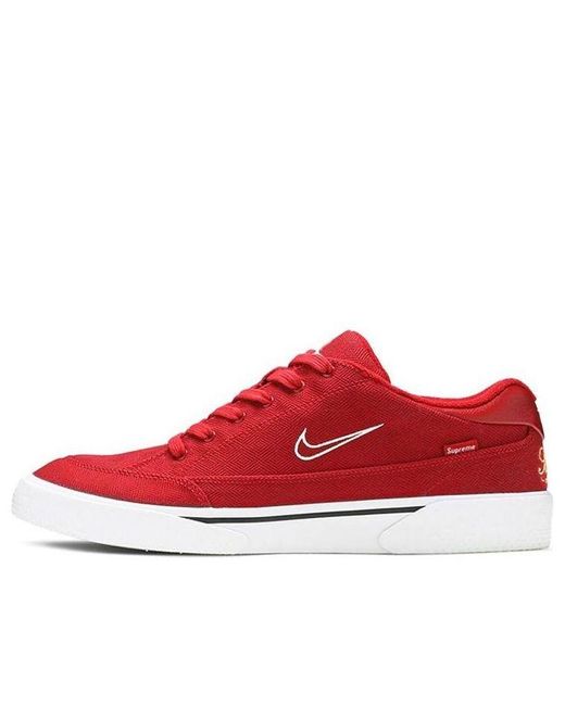 Nike Red X Supreme Sb Gts Qs 'Gym' for men