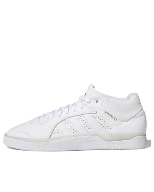 Adidas White Tyshawn 'Triple' for men