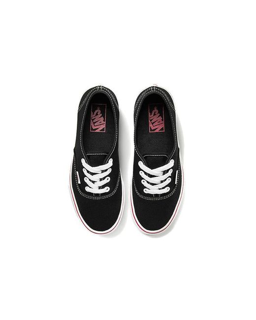 Vans Black Authentic 'I Love Girls' for men