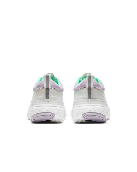 Nike White (Wmns) React Miler 2 'Platinum Tint Glow'