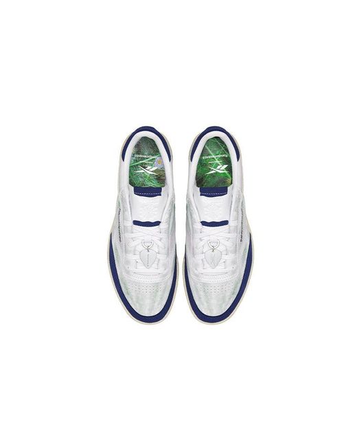 Reebok White X Randomevent Club C 85 Vintage for men
