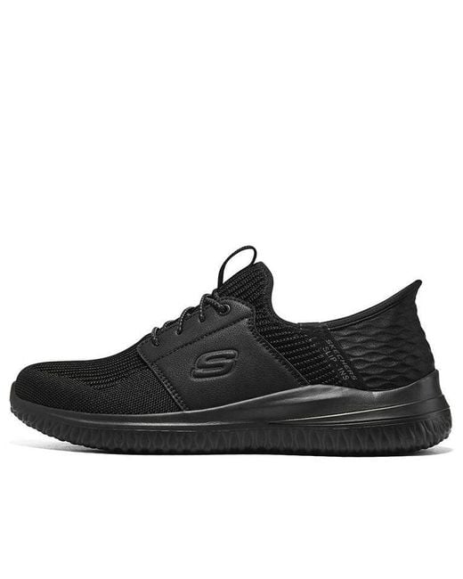 Skechers Black Slip-Ins Delson 3.0 'Pure' for men