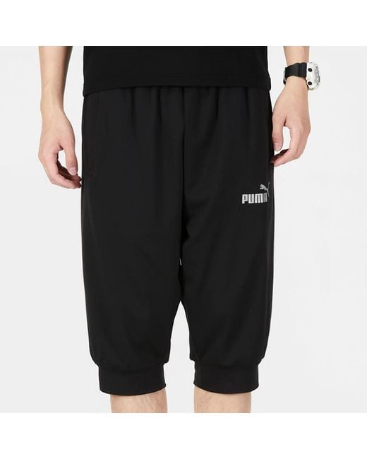 PUMA Black Uv 3/4 Pants for men