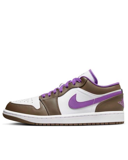 Nike White 1 Low Mocha' for men