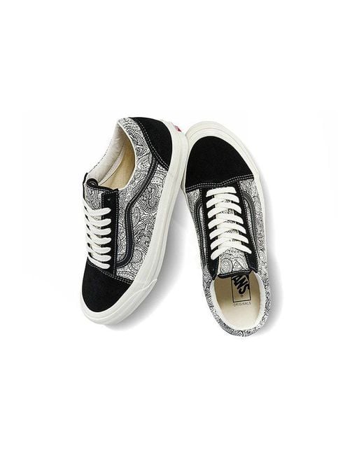 Vans Black Og Old Skool Lx 'Dragon Paisley' for men