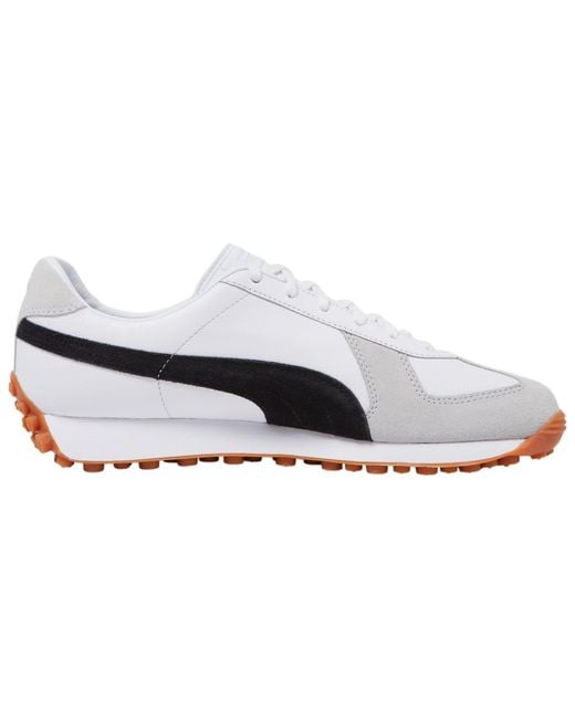 PUMA White Army Trainer Rider for men