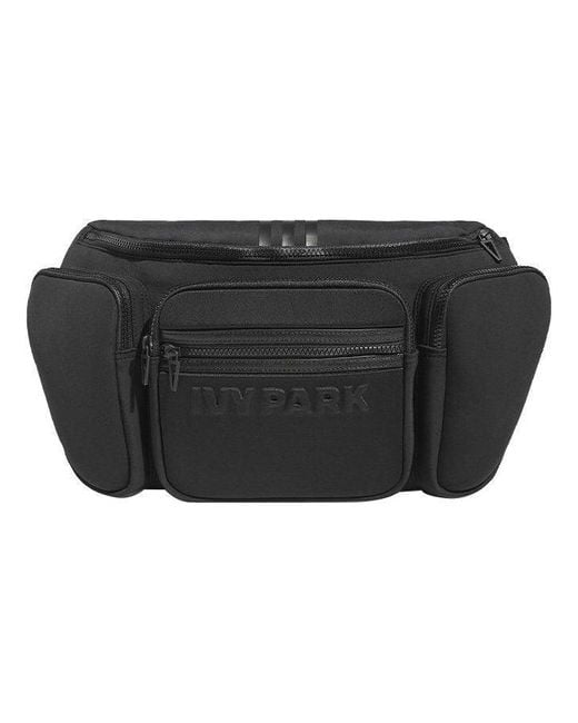 Adidas Black Ivy Park Oversized Waist Bag