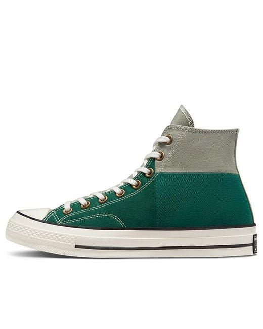 Converse Green Chuck 70 Colorblocked High 'Field Surplus' for men