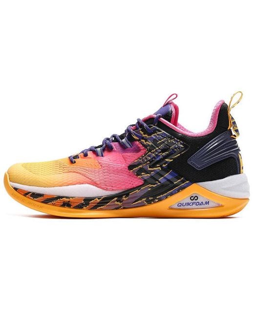 361 Degrees Blue X Aaron Gordon Qu!K Basketball Shoes for men
