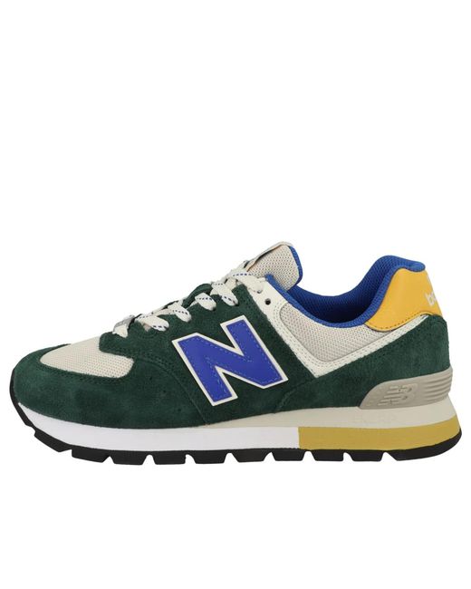 New Balance Blue Ml574 - Rugged for men