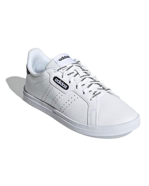 Adidas White (Wmns) Courtpoint Base