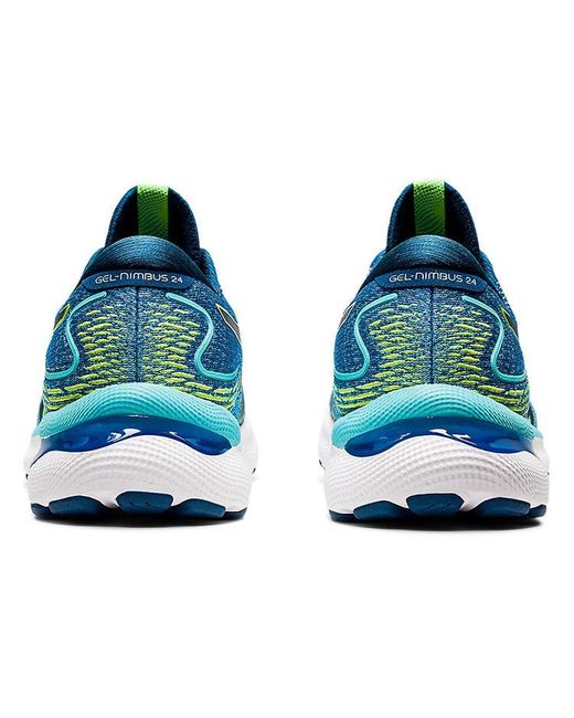 Asics Blue Gel-nimbus 24 Running Shoes - D/medium Width for men