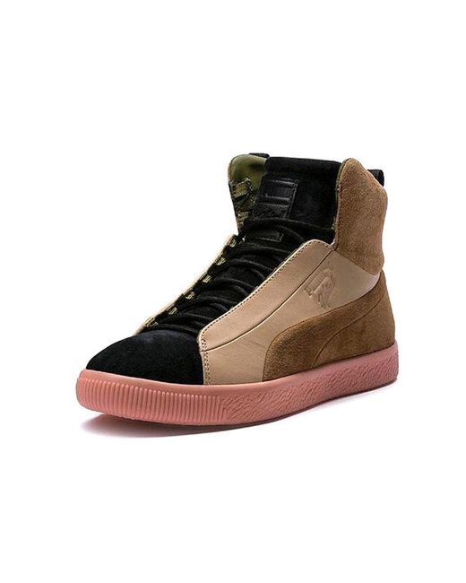 PUMA Brown X Naturel Clyde Glow Mi for men