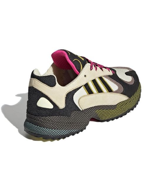 Adidas Brown Originals Yung-1 Shoes for men