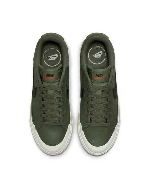 Nike Green (Wmns) Court Legacy Lift 'Medium'