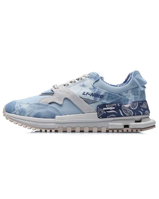 Li-ning Blue Eternal 92 Low Paris Fashion Week 2021 'Smoke' for men